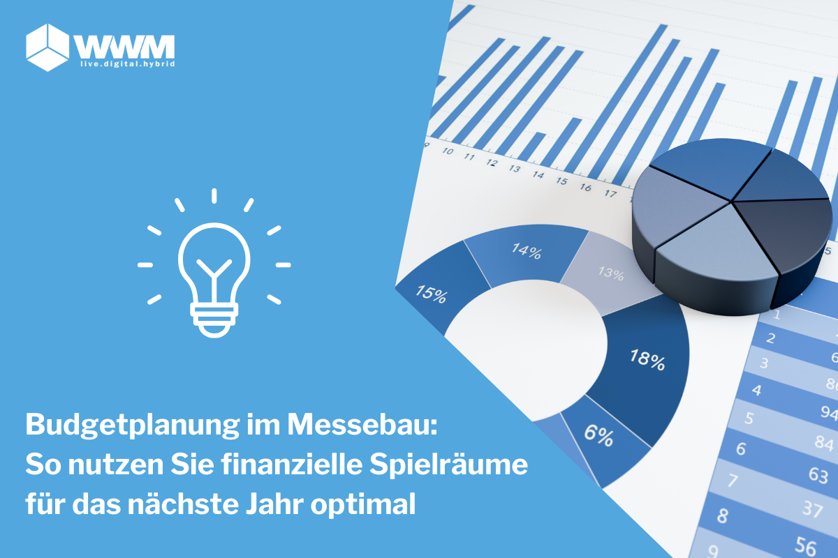 Titelbild Budgetplanung im Messebau: So nutzen Sie finanzielle Spielräume für das nächste Jahr optimal