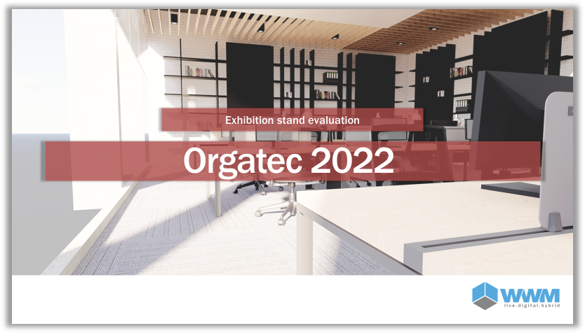 Exhibition stand evaluation for Orgatec 2022 to download 