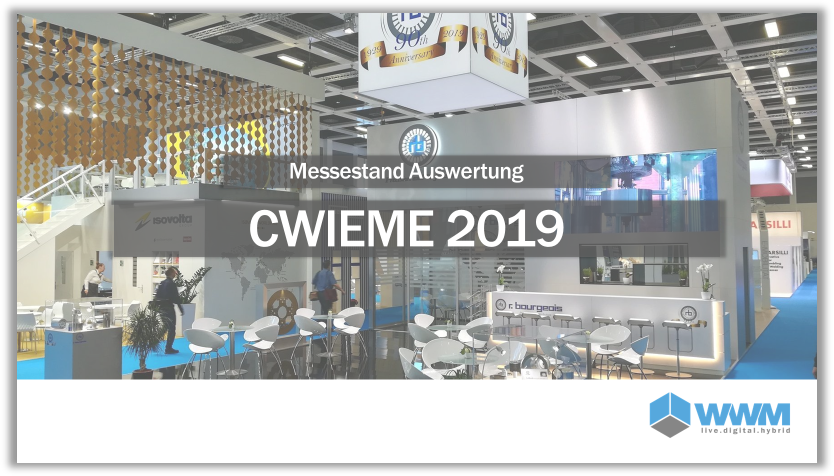 Kostenlose Messestand Auswertung zur CWIEME 2019 downloaden