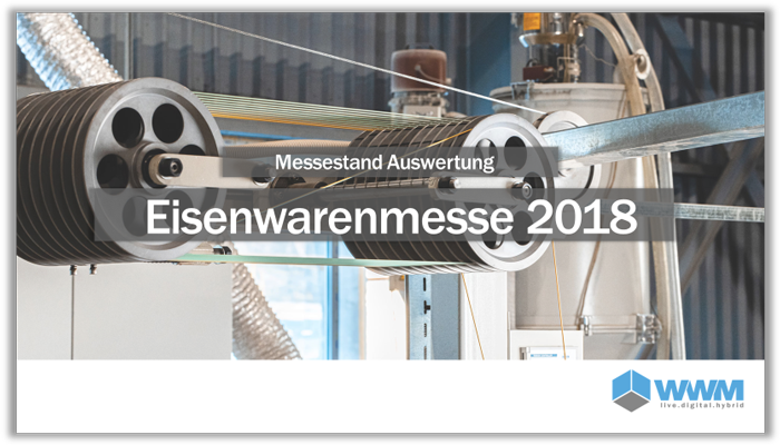 Kostenlose Messestand Auswertung zur Eisenwarenmesse 2018 downloaden