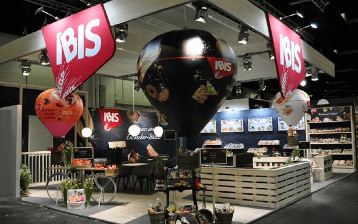 Individual exhibition construction for IBIS Backwaren