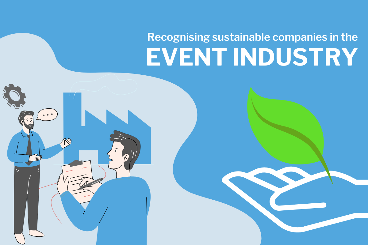 cover picture-Recognising sustainable companies in the event industry