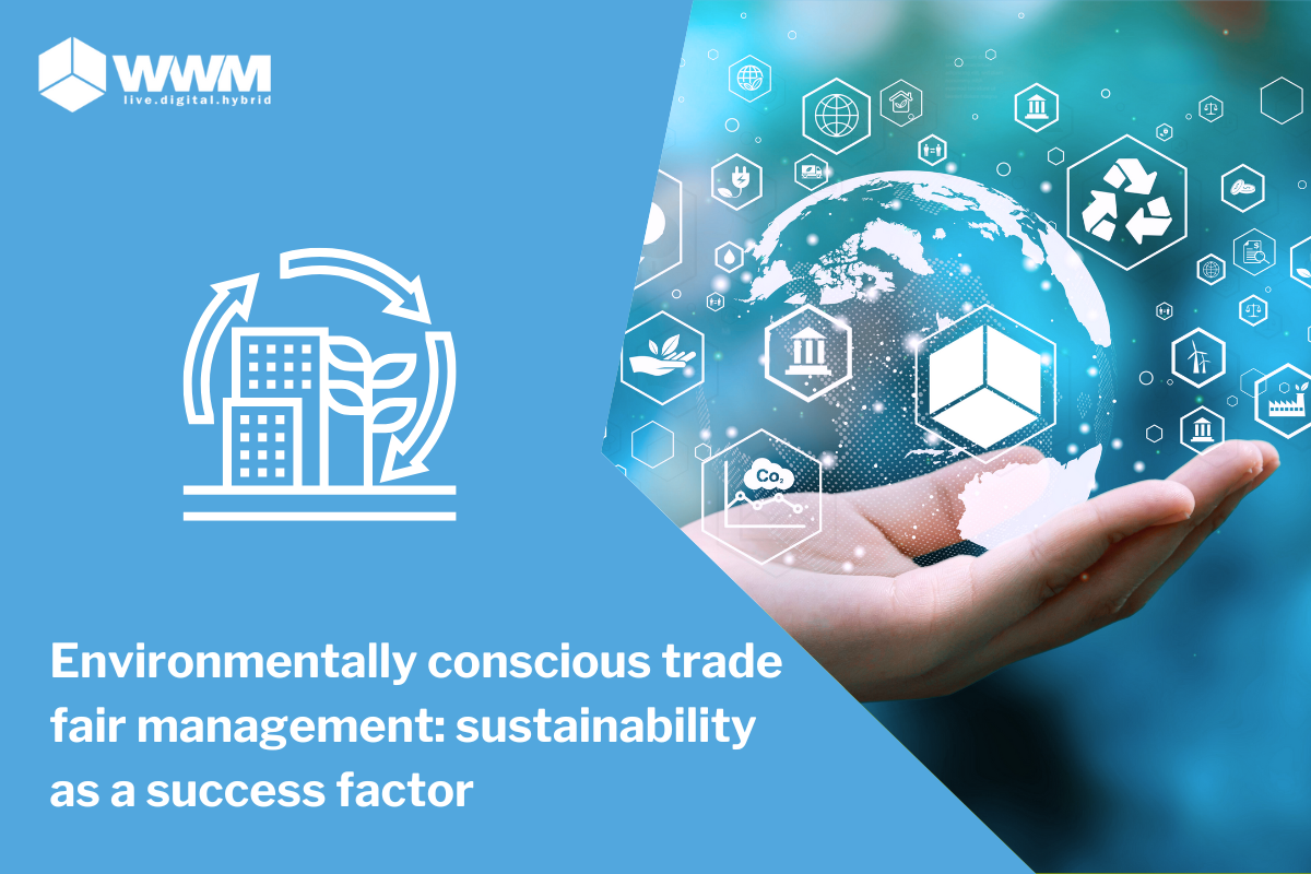 cover picture-Environmentally conscious trade fair management: Sustainability as a success factor