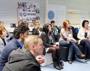 Agentur für Arbeit zu Besuch bei der WWM