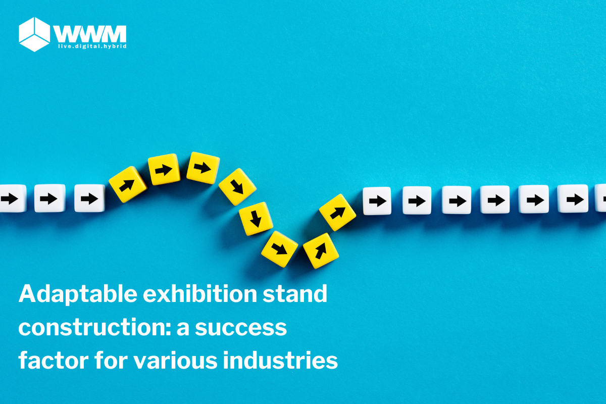 Adaptable exhibition stand construction: a success factor for various industries