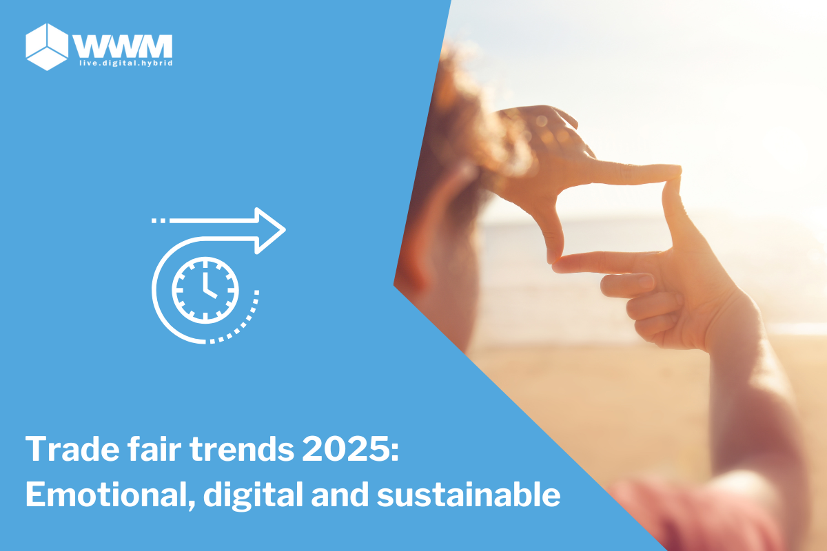 Trade fair trends 2025: Emotional, digital and sustainable