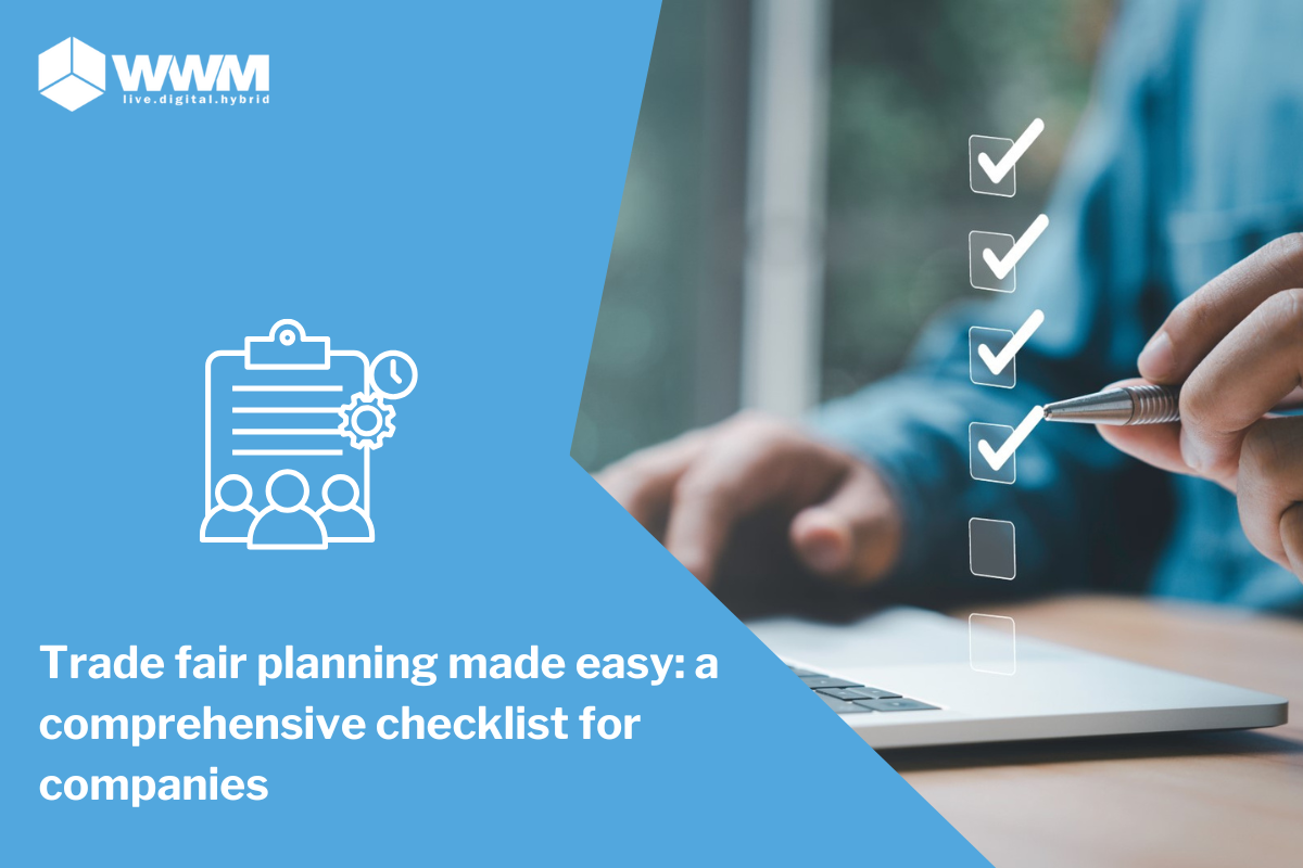 Trade fair planning made easy: a comprehensive checklist for companies