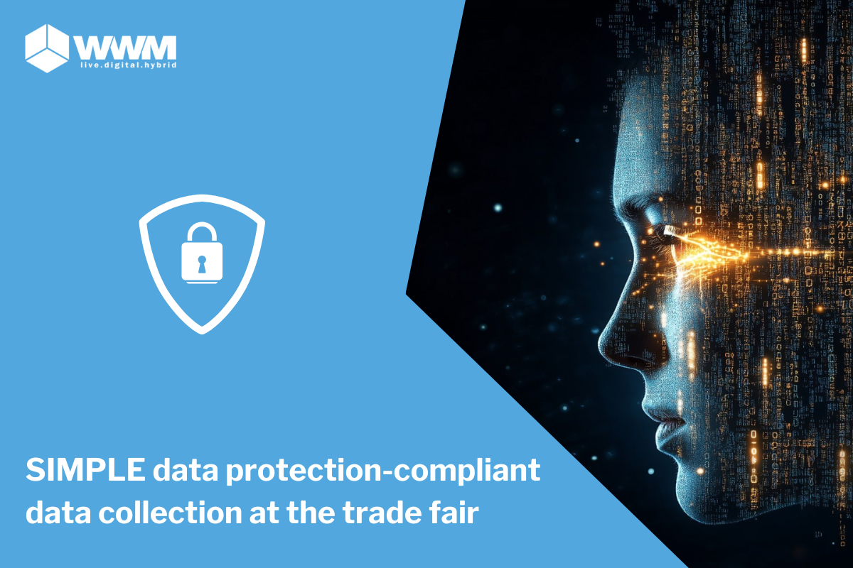 SIMPLE data protection-compliant data collection at the trade fair