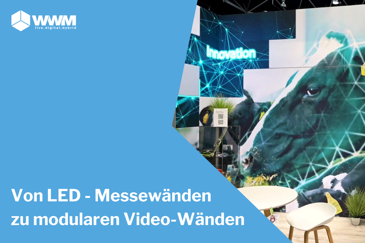 Von LED - Messewänden zu modularen Video-Wänden