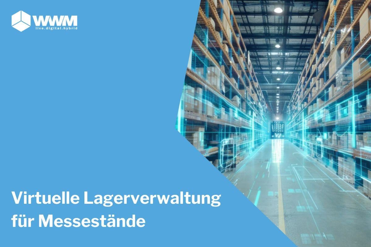 Virtuelle Lagerverwaltung für Messestände