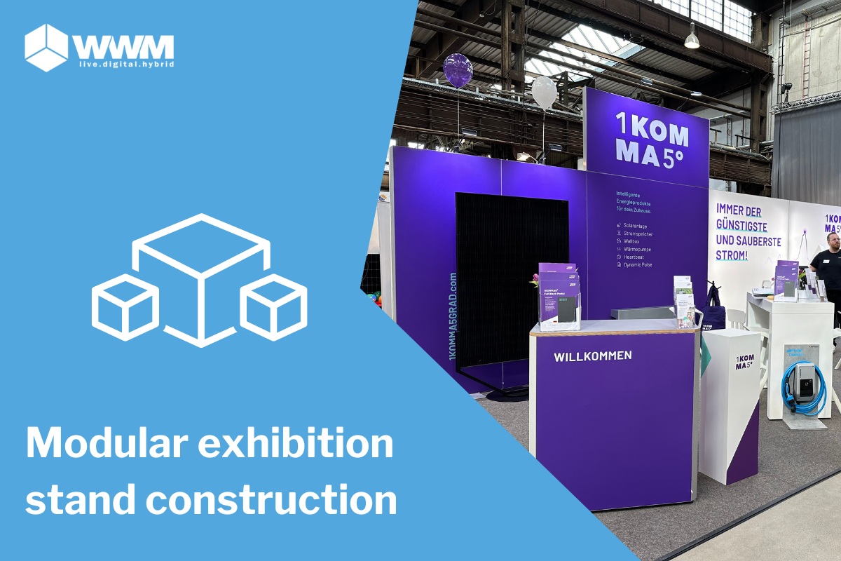 Modular exhibition stand construction