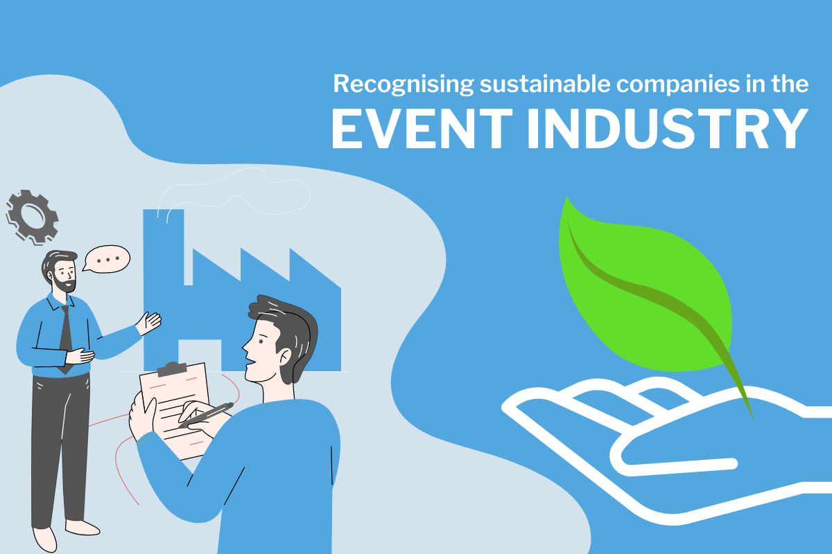 Recognising sustainable companies in the event industry