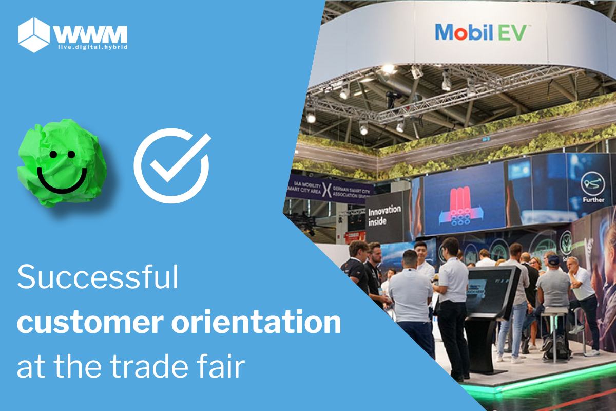 Successful customer-orientation at trade fairs