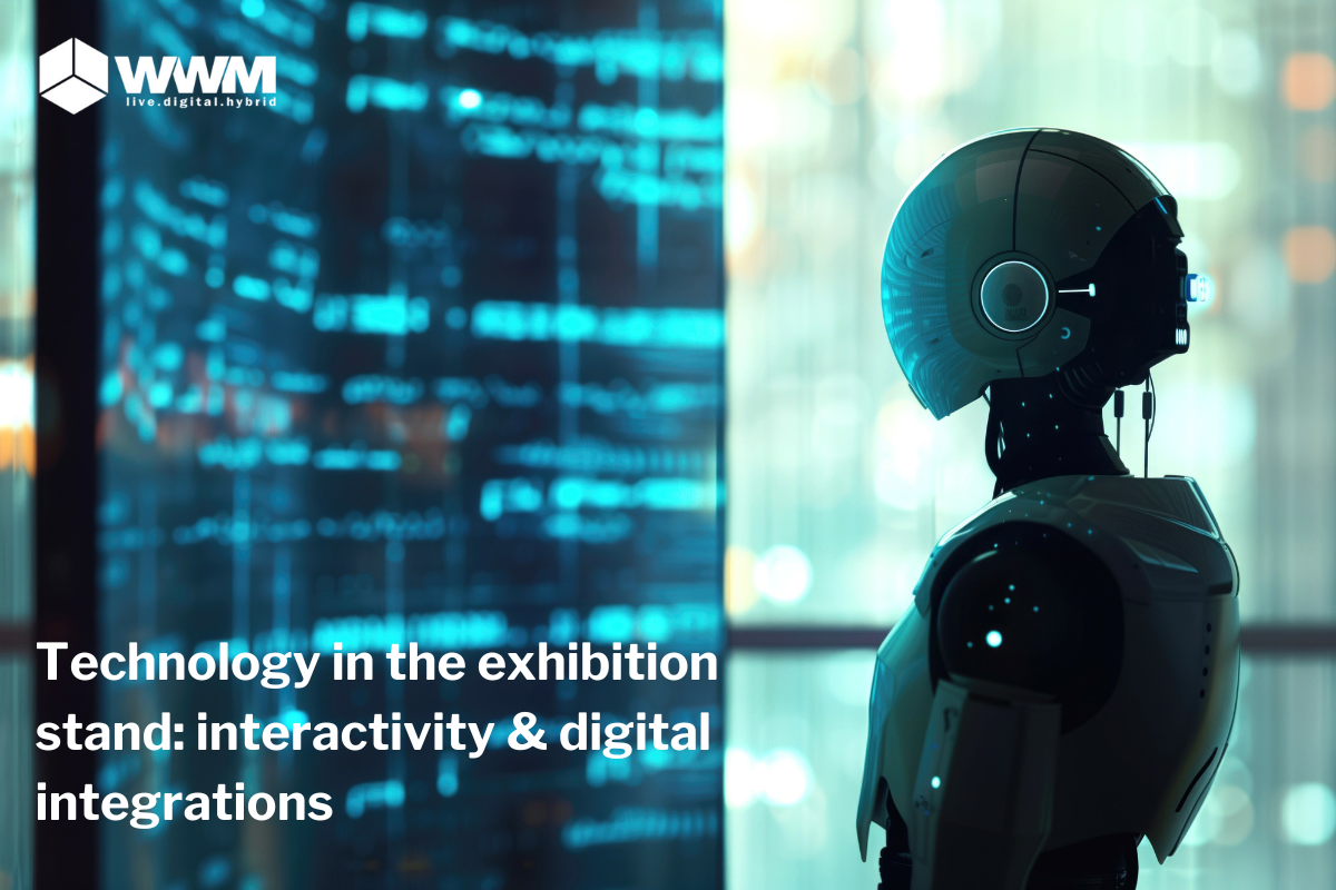 Technology in the exhibition stand: interactivity & digital integrations