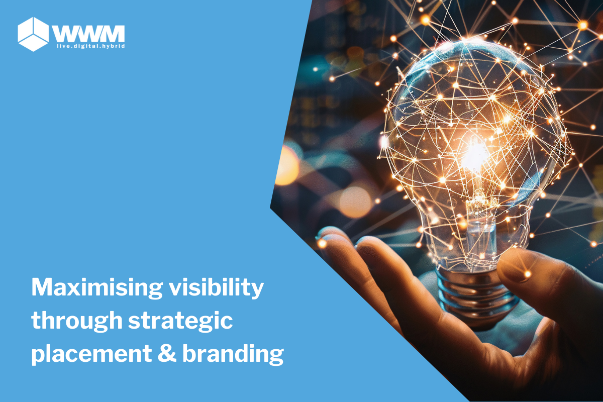 Maximising visibility through strategic placement and branding