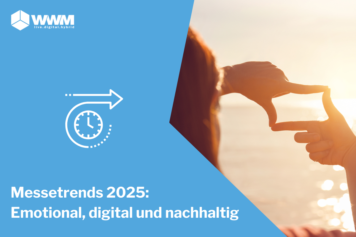 Messetrends 2025: Emotional, digital und nachhaltig